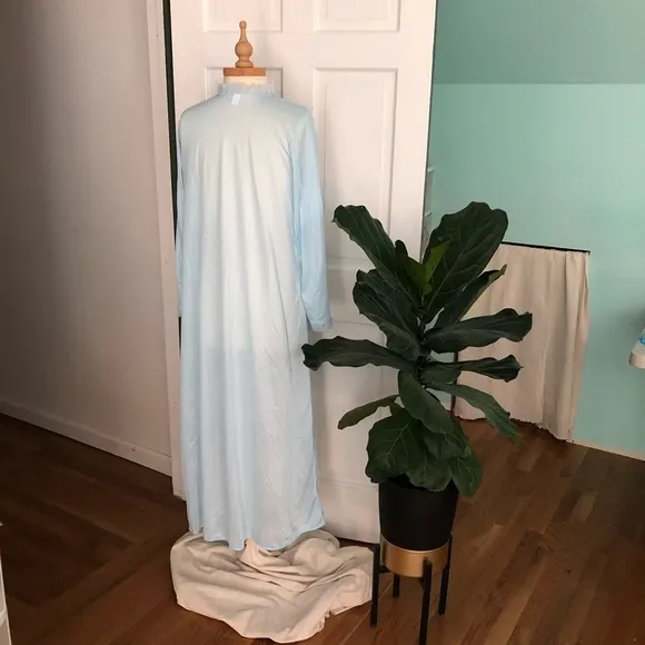 True Vintage Blue Chemise lingerie robe