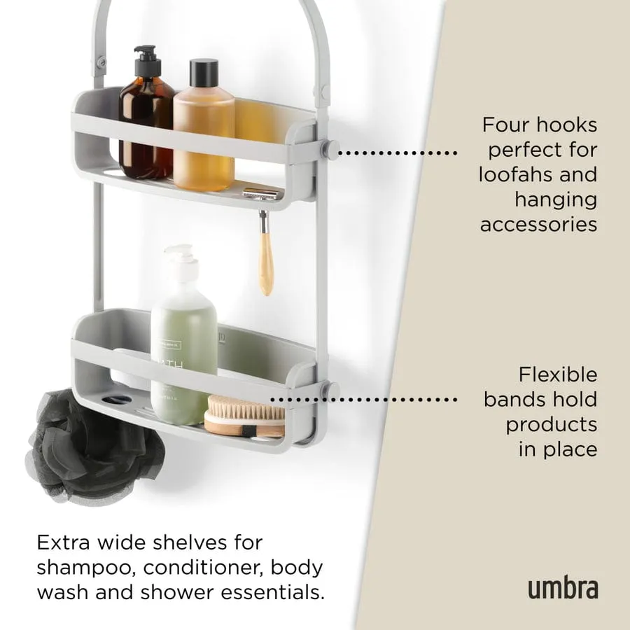 Umbra Flex Shower Caddy Grey UMB023460918
