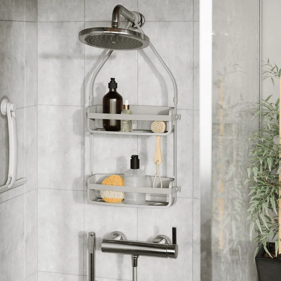 Umbra Flex Shower Caddy Grey UMB023460918