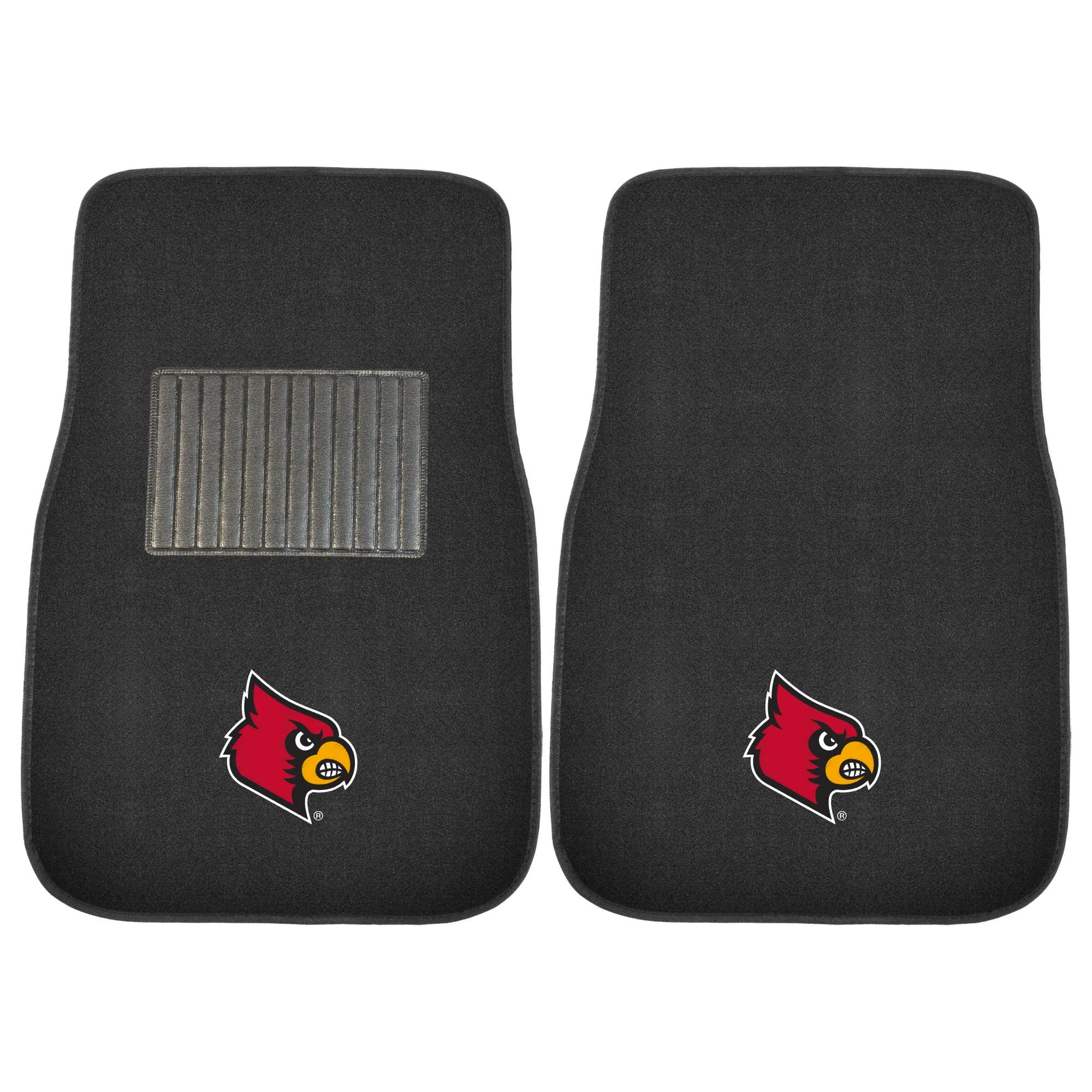 University of Louisville 2-pc Embroidered Car Mat Set