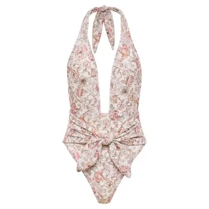 Venecia Floral Tropez Tie-Up One-Piece