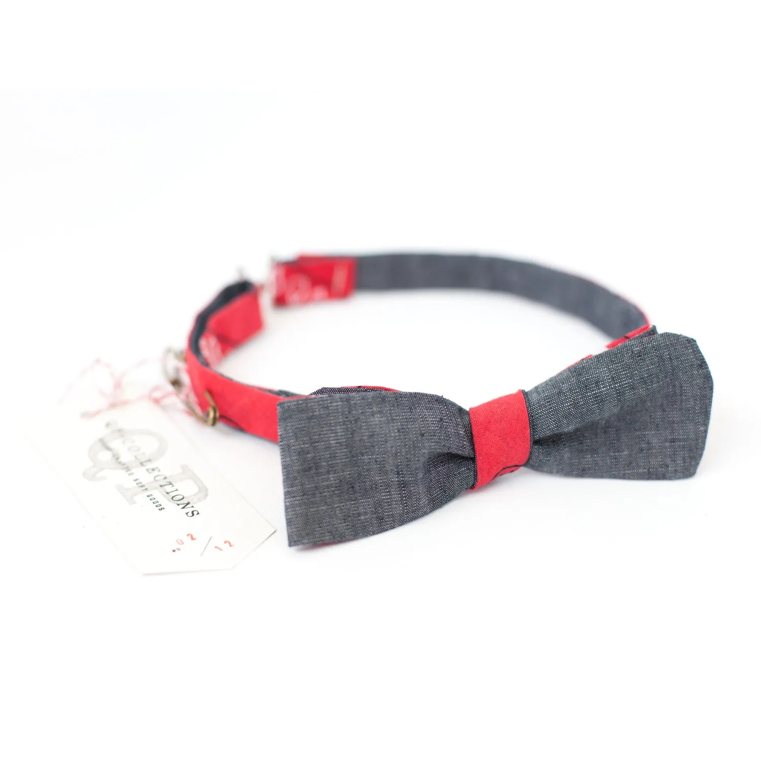 Vintage Bandana Double Sided Bow Tie