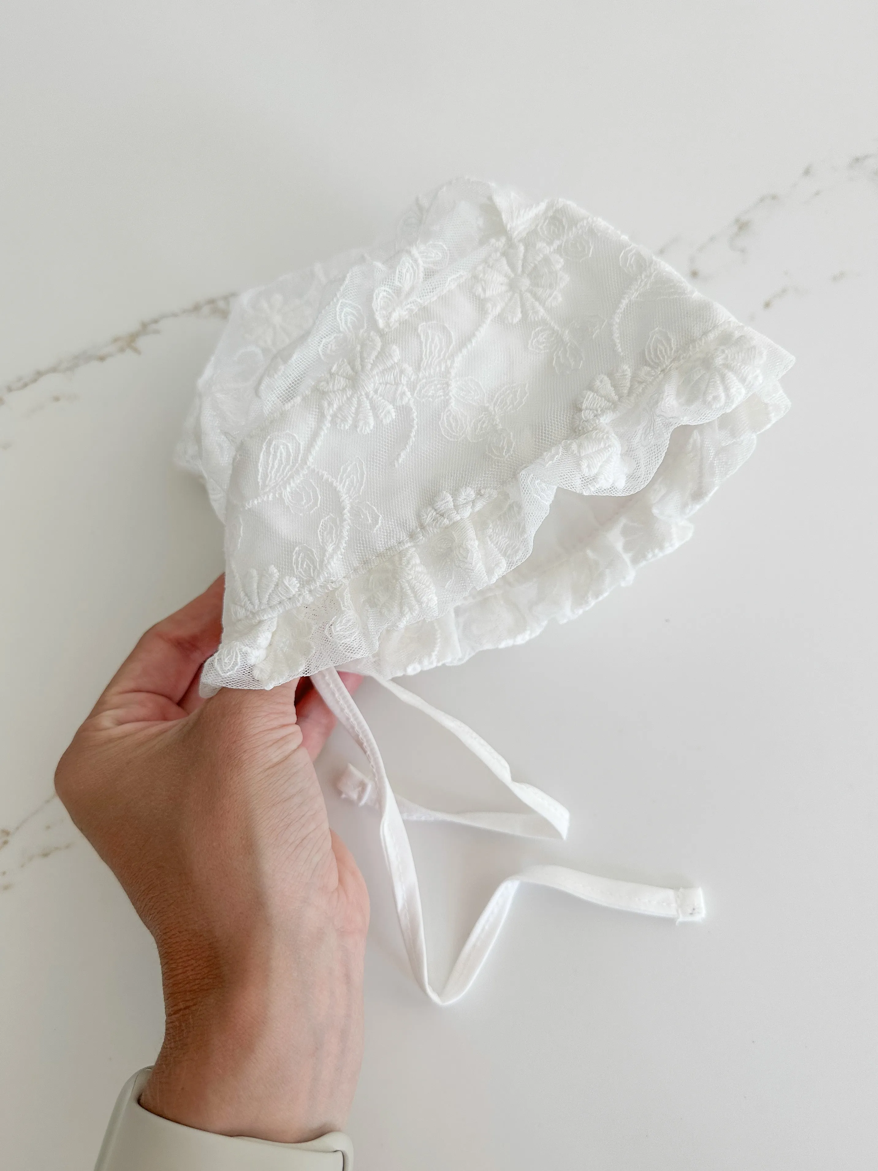 Vintage Lace Bonnet
