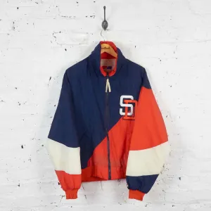 Vintage San Diego Padres Baseball Jacket - Blue - L