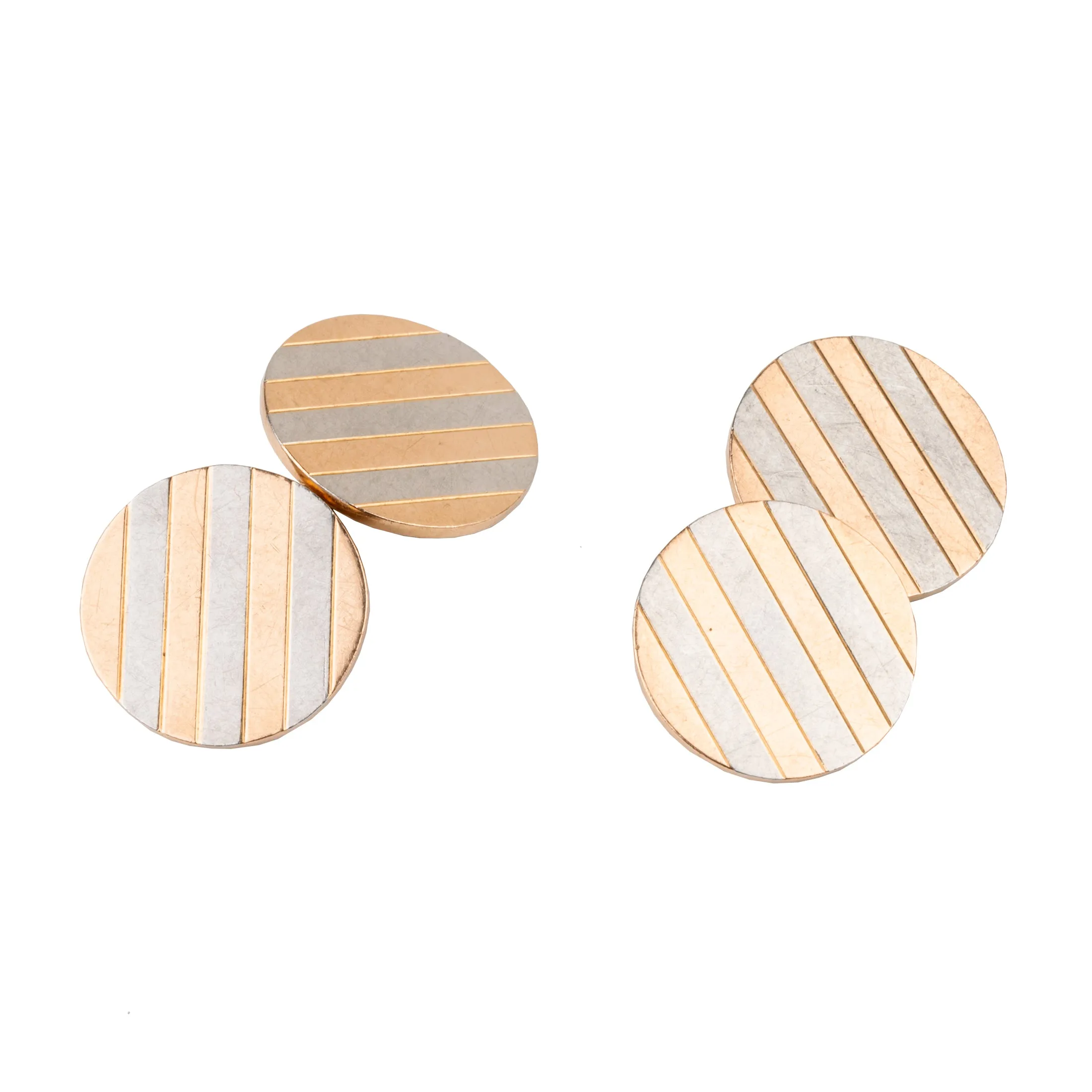 Vintage striped Cufflinks