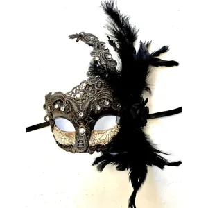 Vintage Style Mardi Gras Mask