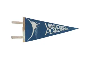 Vintage Vanderbilt Planetarium Felt Flag