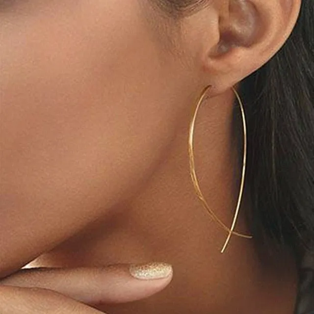Vintage Whit Pearl Earrings For Women Party Wedding Jewelry