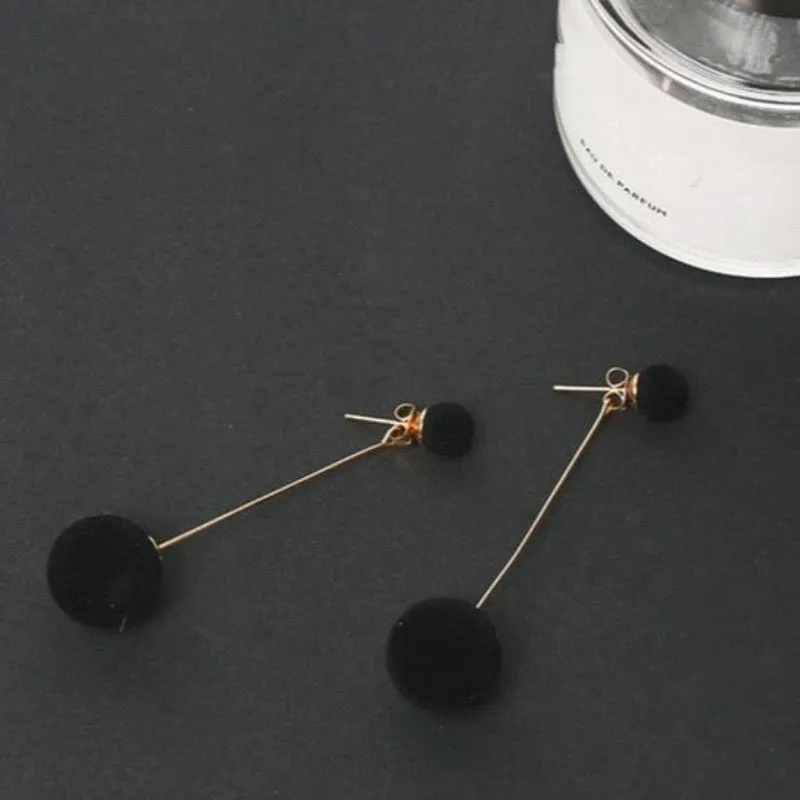 Vintage Whit Pearl Earrings For Women Party Wedding Jewelry