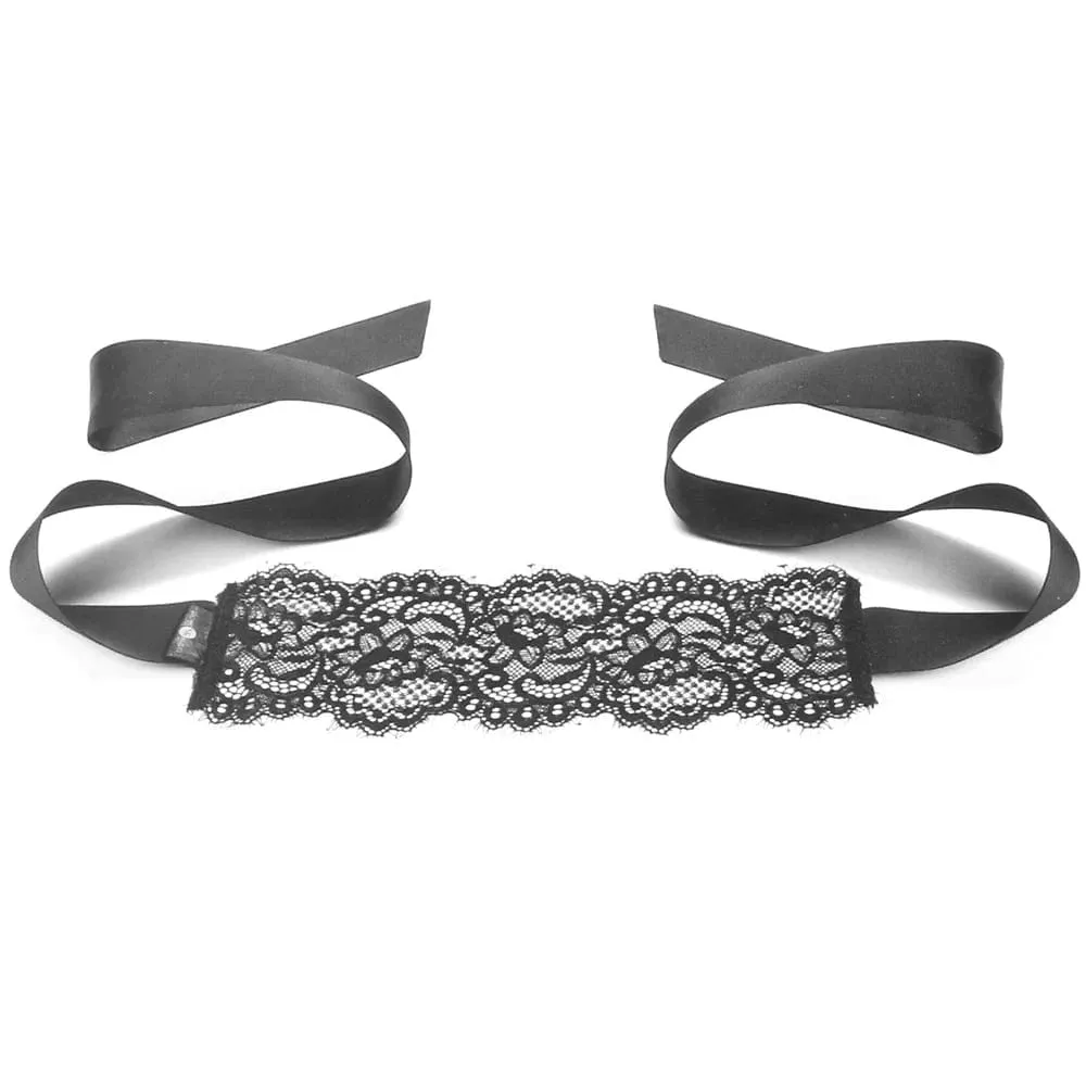 X-Gen Secret Kisses Boudoir Lace Blindfold