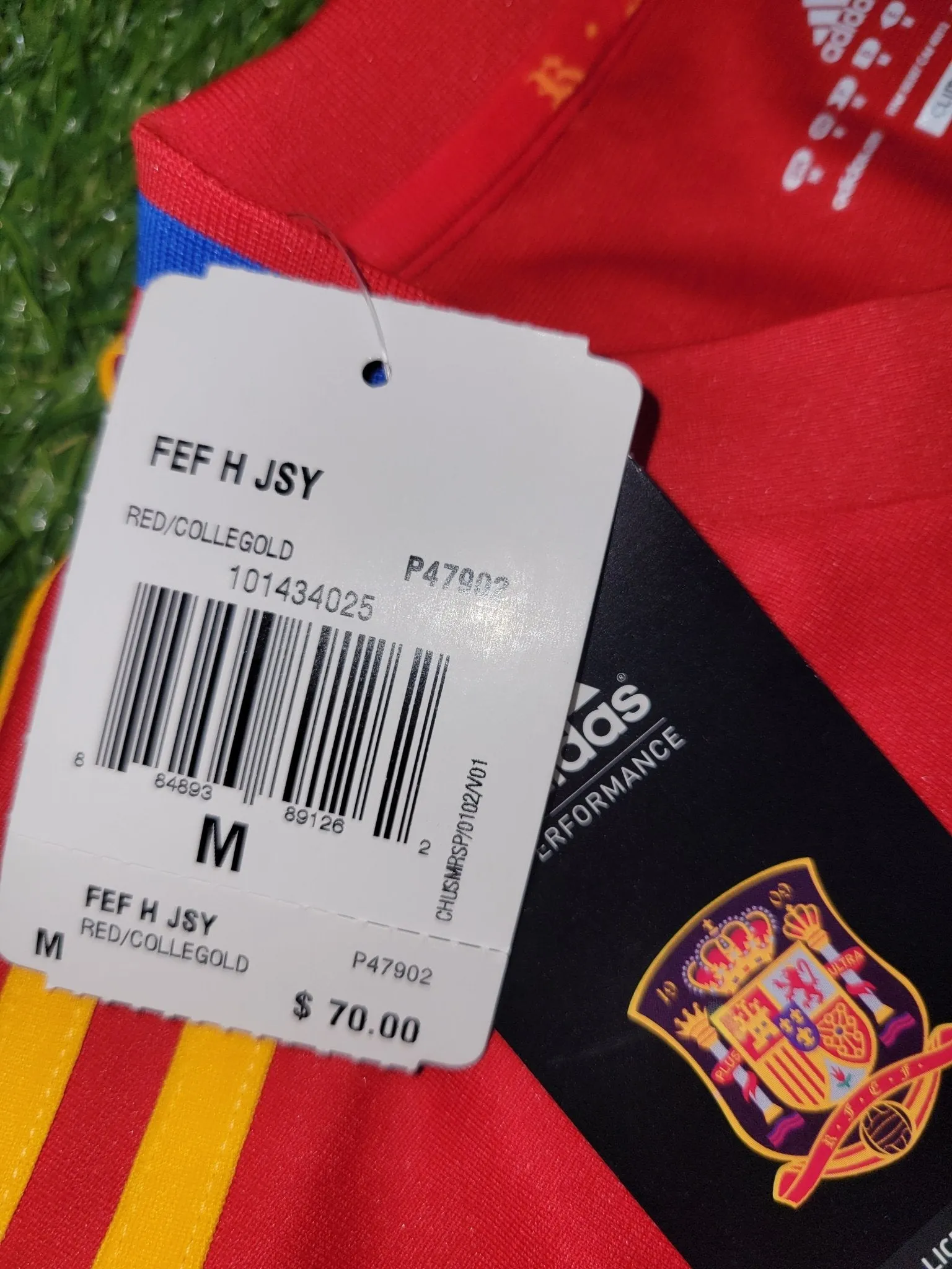 Xavi Spain 2010 WORLD CUP SEMI FINAL Jersey Espana Camiseta Shirt BNWT M SKU# P47902