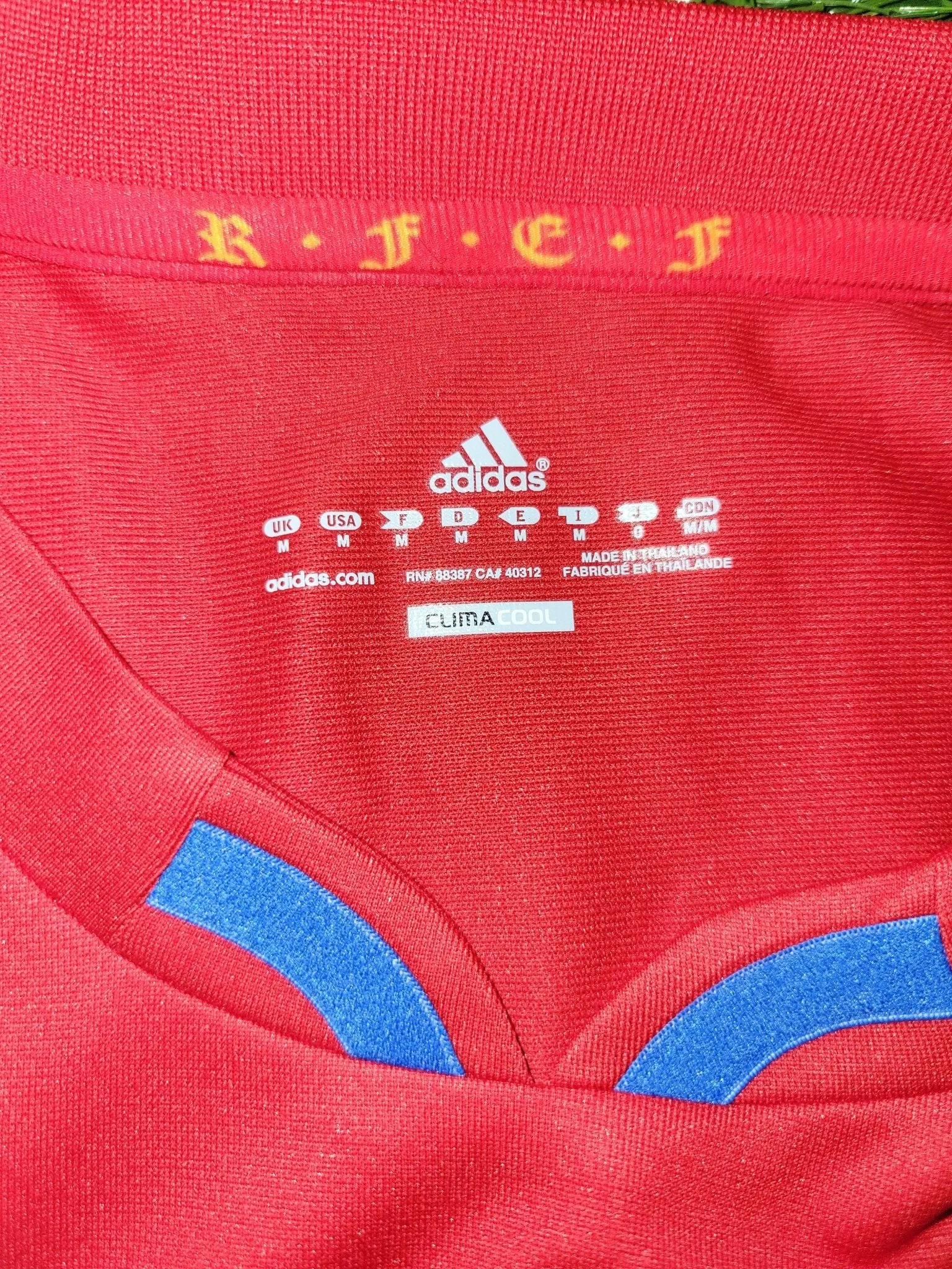 Xavi Spain 2010 WORLD CUP SEMI FINAL Jersey Espana Camiseta Shirt BNWT M SKU# P47902