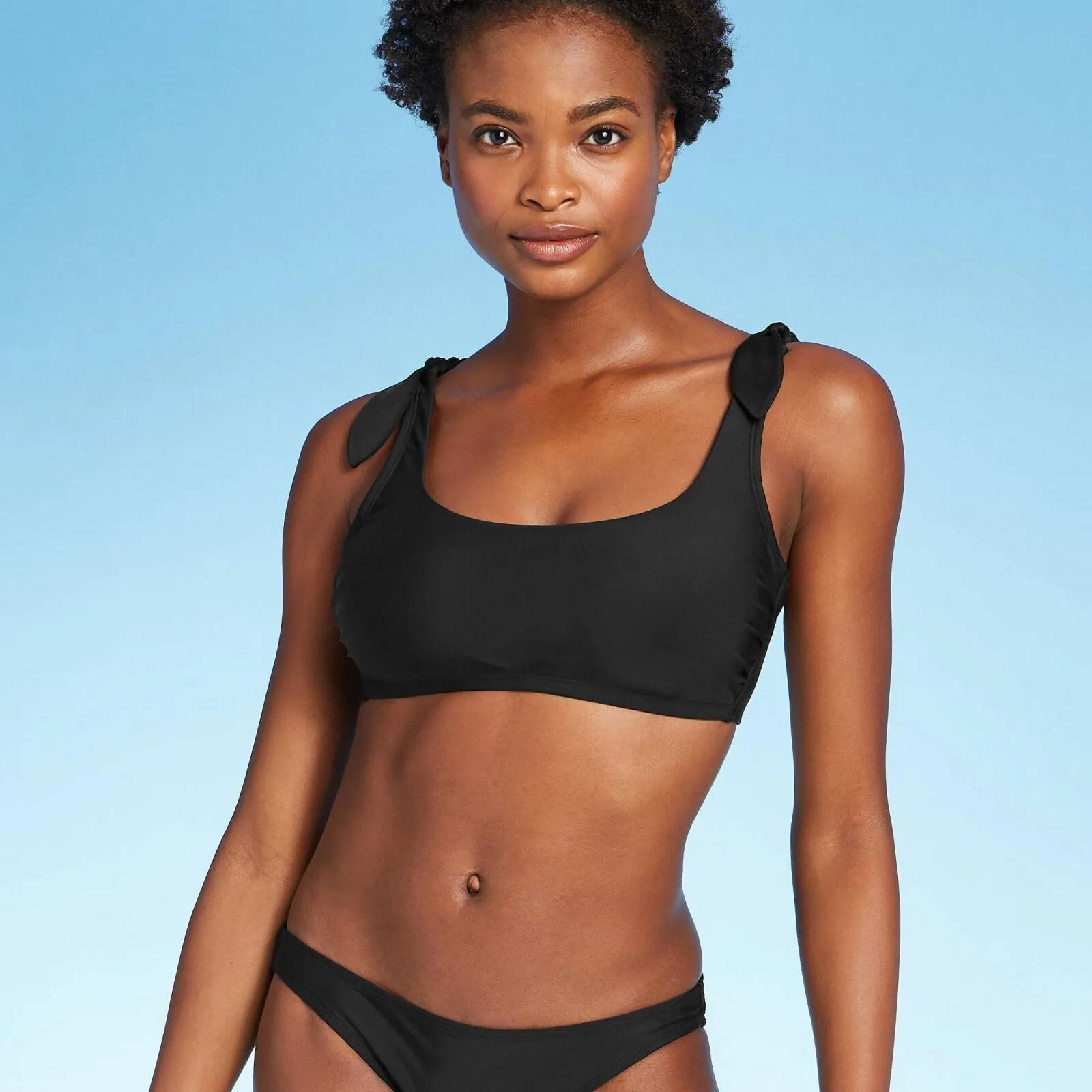 Xhilaration Juniors' Shoulder Tie Bralette Bikini Top 78791790