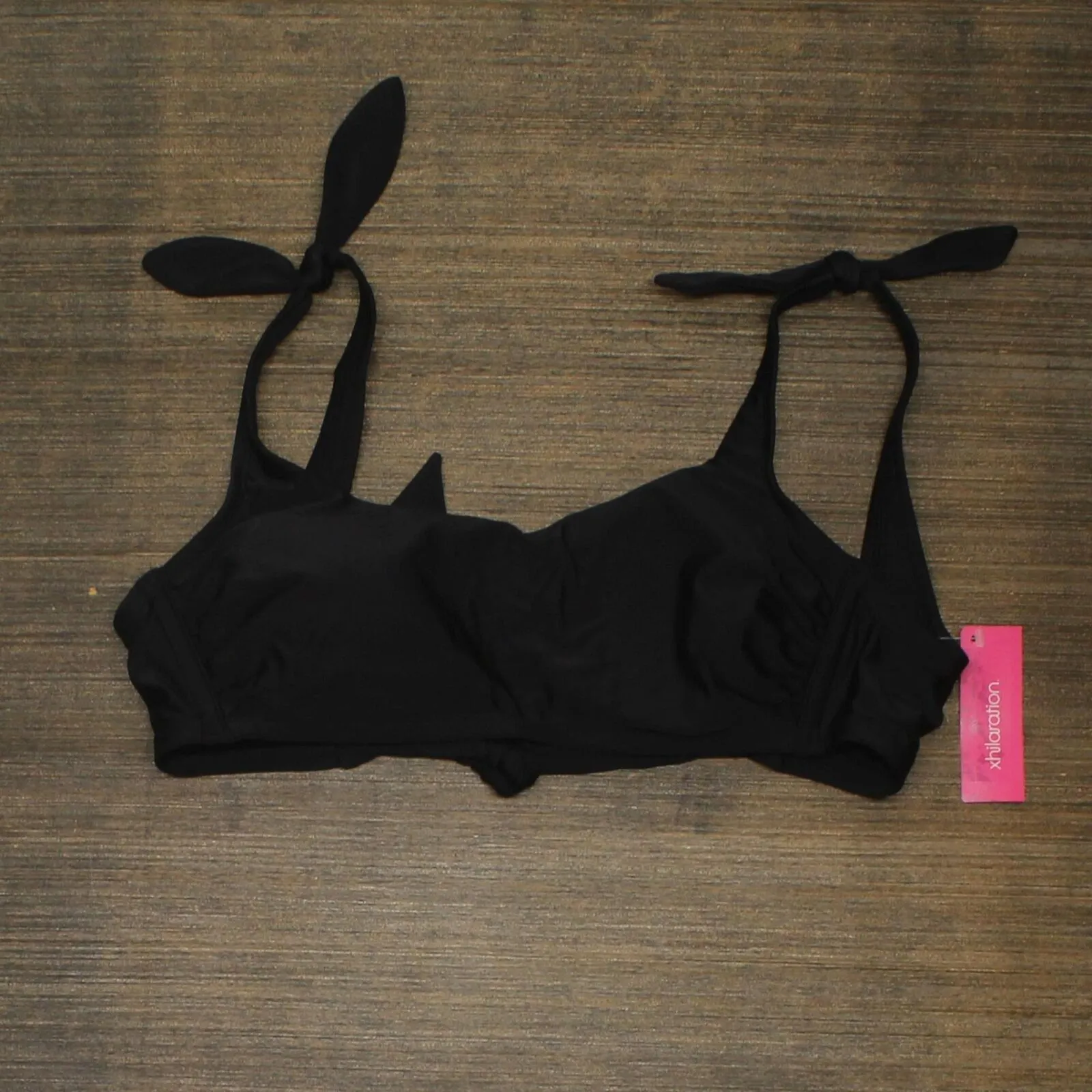 Xhilaration Juniors' Shoulder Tie Bralette Bikini Top 78791790