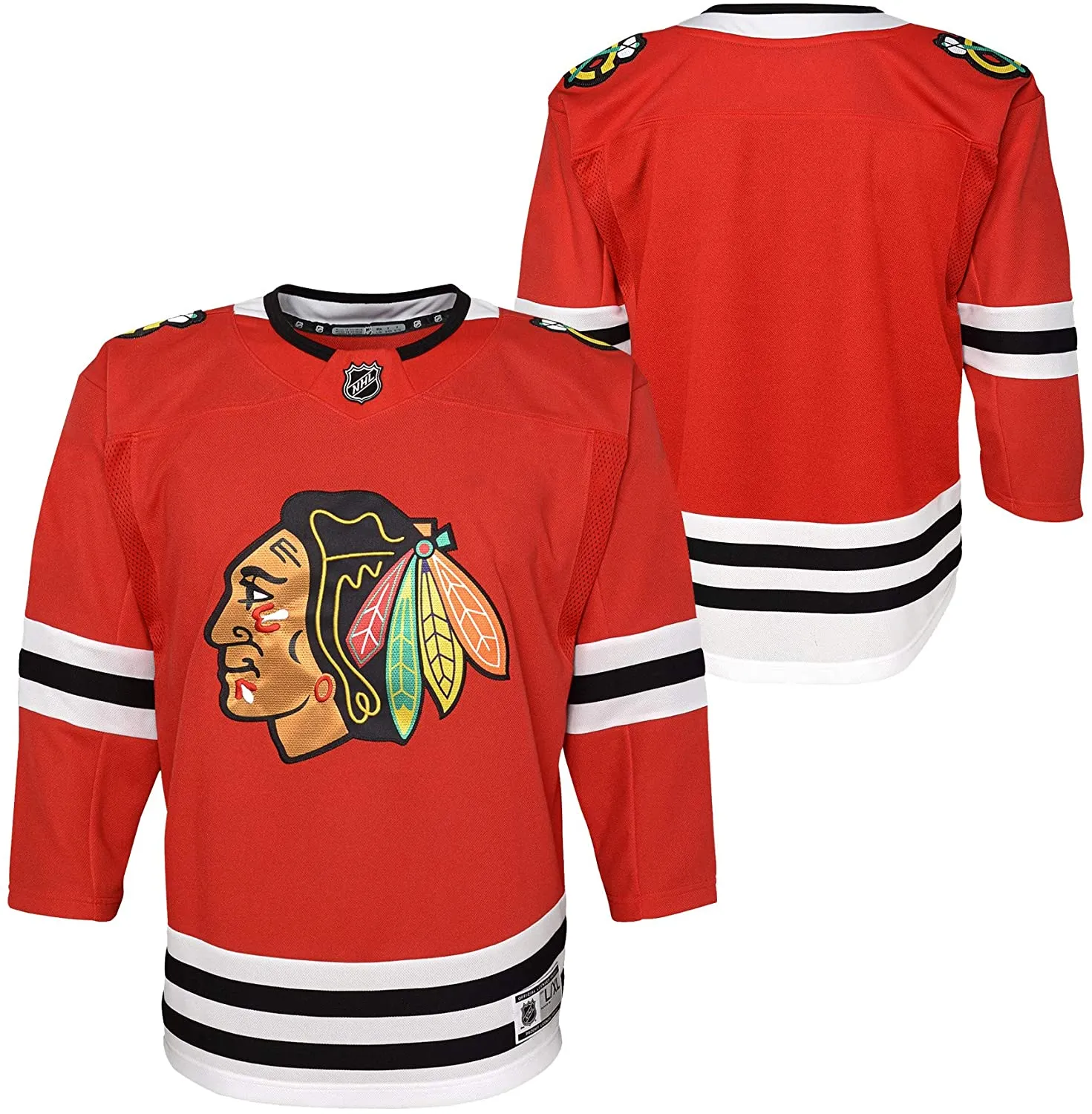 Youth Premier Jersey - Chicago Blackhawks - Blank