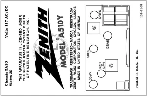 ZENITH-A510Y