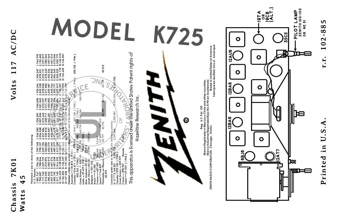 ZENITH-K725_-7K01-CHASSIS