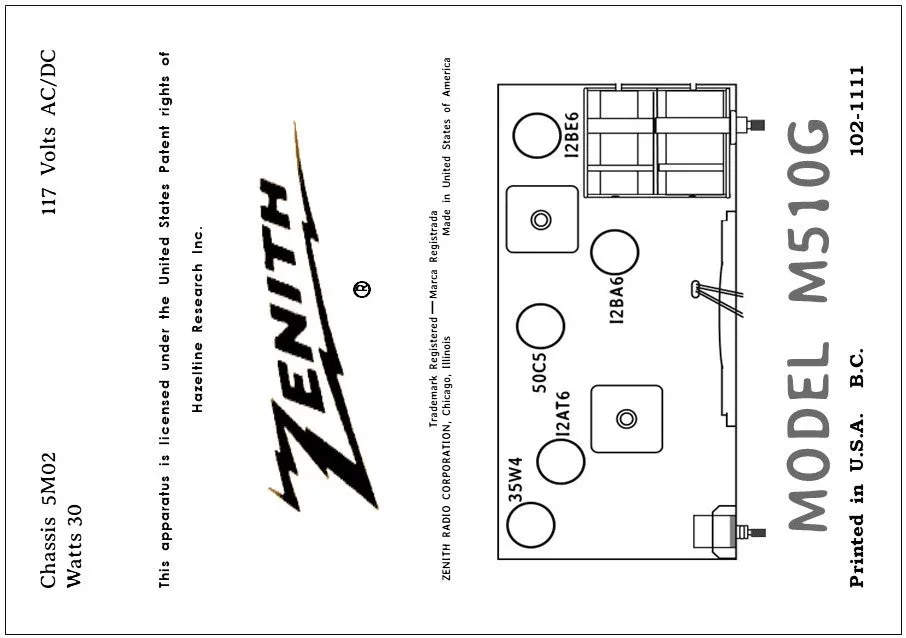 ZENITH-M510G