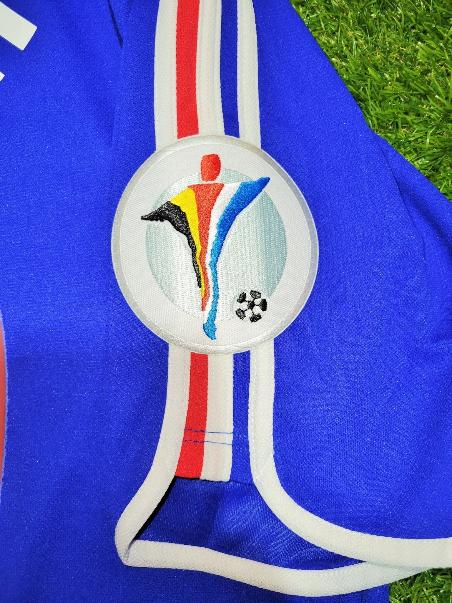 Zidane France 2000 EURO CUP Home Soccer Jersey Shirt BNWT L